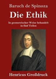 Cover von Die Ethik (Großdruck)