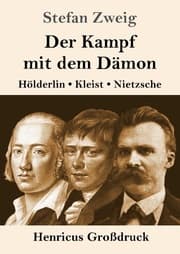 Cover von Der Kampf mit dem Dämon (Großdruck)