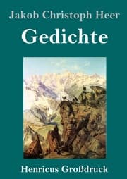 Cover von Gedichte (Großdruck)