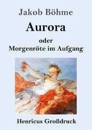 Cover von Aurora oder Morgenröte im Aufgang (Großdruck)