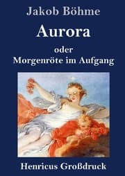 Cover von Aurora oder Morgenröte im Aufgang (Großdruck)