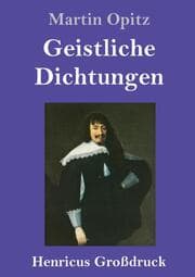 Cover von Geistliche Dichtungen (Großdruck)