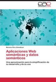 Cover von Aplicaciones Web semánticas y datos semánticos