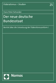 Cover von Der neue deutsche Bundesstaat