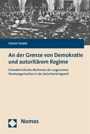 Cover von An der Grenze von Demokratie und autoritärem Regime