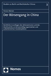 Cover von Der Börsengang in China