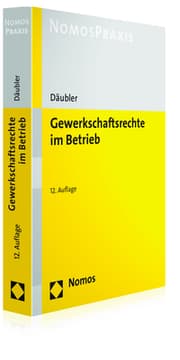 Cover von Gewerkschaftsrechte im Betrieb