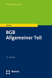 Cover von BGB - Allgemeiner Teil