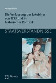 Cover von Die Verfassung der Jakobiner von 1793 und ihr historischer Kontext