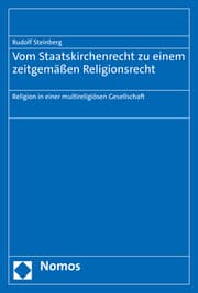 Cover von Vom Staatskirchenrecht zu einem zeitgemäßen Religionsrecht