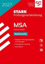 Cover von STARK Mathematik - MSA (Mittlerer Schulabschluss) 2027 Sachsen-Anhalt - Prüfungsvorbereitung