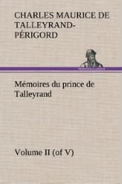 Cover von Mémoires du prince de Talleyrand, Volume II (of V)