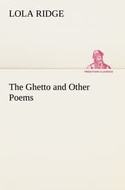 Cover von The Ghetto and Other Poems