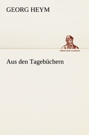 Cover von Aus den Tagebüchern