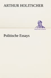 Cover von Politische Essays