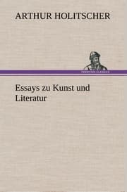 Cover von Essays zu Kunst und Literatur