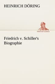 Cover von Friedrich v.Schiller's Biographie