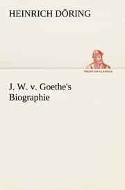 Cover von J.W.v.Goethe's Biographie