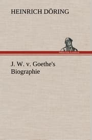 Cover von J.W.v.Goethe's Biographie