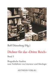 Cover von Dichter für das 'Dritte Reich'
