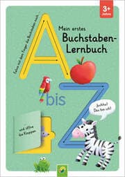 Cover von Mein erstes Buchstaben-Lernbuch mit Spurrillen und Klappen