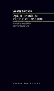 Cover von Zweites Manifest für die Philosophie