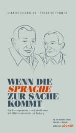 Cover von Wenn die Sprache zur Sache kommt