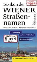 Cover von Lexikon der Wiener Straßennamen