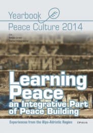 Cover von Learning Peace - an Integrative Part of Peace Building