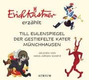 Cover von Erich Kästner erzählt: Till Eulenspiegel, Der gestiefelte Kater, Münchhausen