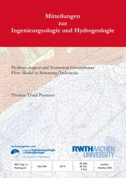 Cover von Hydrogeological and Numerical Groundwater Flow Model in Semarang/Indonesia