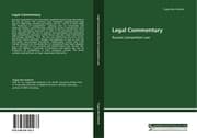 Cover von Legal Commentary