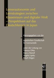 Cover von Lernerautonomie und Lernstrategien zwischen Klassenraum und digitaler Welt
