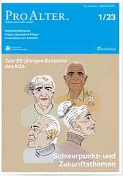 Cover von ProAlter Ausgabe 1/2023