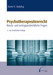 Cover von Psychotherapeutenrecht