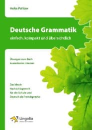 Cover von Deutsche Grammatik - einfach, kompakt und übersichtlich