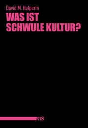 Cover von Was ist schwule Kultur?