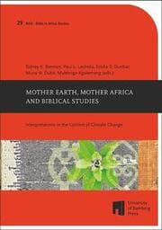 Cover von Mother Earth, Mother Africa and Biblical Studies