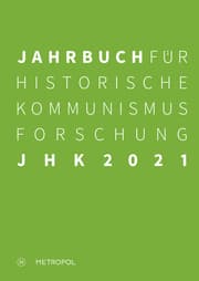 Cover von Jahrbuch fur Historische Kommunismusforschung 2021