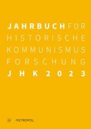 Cover von Jahrbuch für Historische Kommunismusforschung 2023