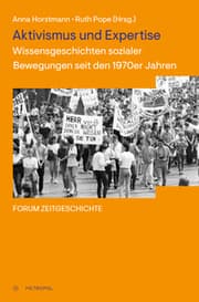 Cover von Aktivismus und Expertise