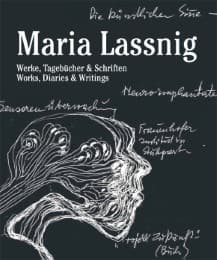 Cover von Maria Lassnig.Werke Tagebücher & Schriften / Works, Diaries & Writings.