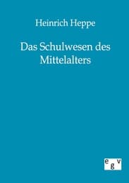Cover von Das Schulwesen des Mittelalters