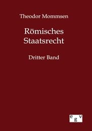 Cover von Römisches Staatsrecht