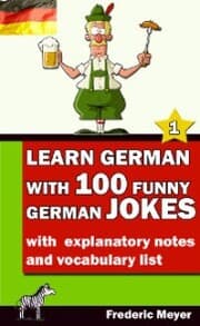 Cover von Learn German with 100 funny German Jokes