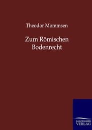 Cover von Zum Römischen Bodenrecht
