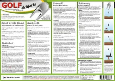 Cover von Golf - Etikette