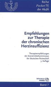 Cover von Empfehlungen zur Therapie der chronischen Herzinsuffizienz