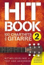 Cover von Hitbook 2 - 100 Charthits für Gitarre