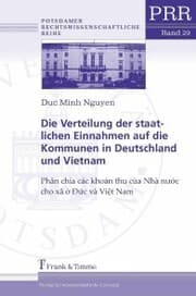 Cover von Die Verteilung der staatlichen Einnahmen auf die Kommunen in Deutschland und Vietnam